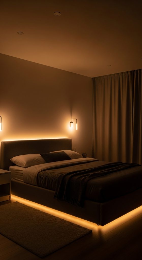 Lighting Layered, Low-Kelvin and Smart-Enabled